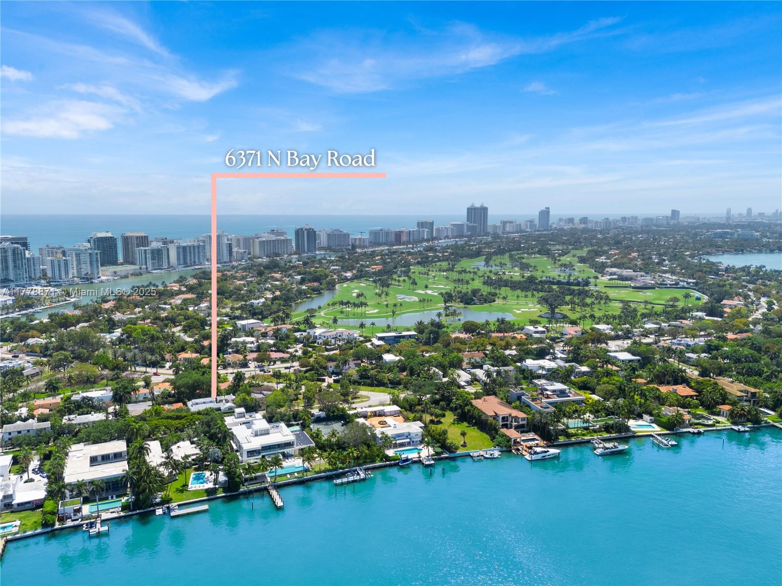 6371 North Bay Road Miami Beach, FL 33141 - Photo 20 of 26 a view of a city