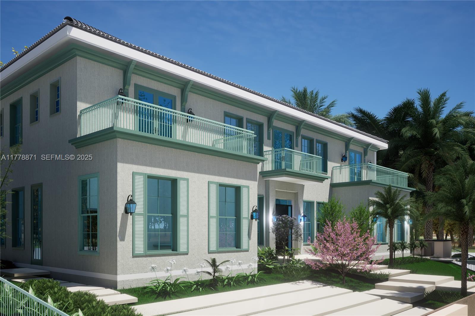 6371 North Bay Road Miami Beach, FL 33141 - Photo 5 of 26 a front view of a house with garden