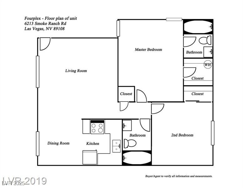 6213 Smoke Ranch Road Las Vegas, NV 89108 - Photo 22 of 22 View of floor plan / room layout