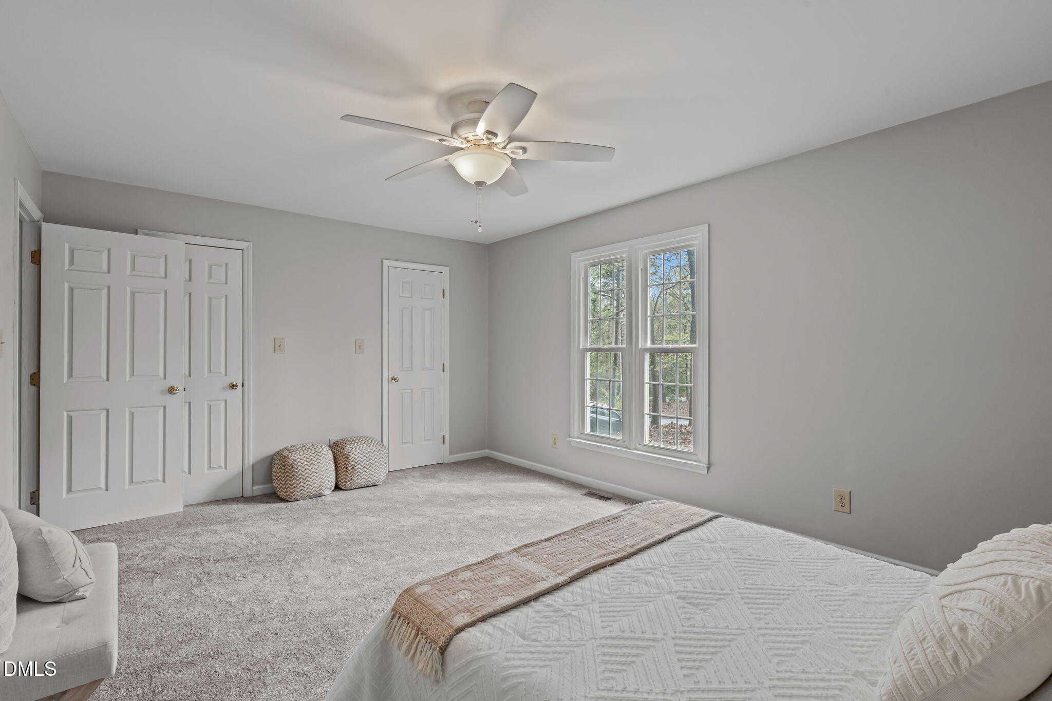 3304 Wade Avenue Raleigh, NC 27607 - Photo 20 of 38 a bedroom with a bed and a window