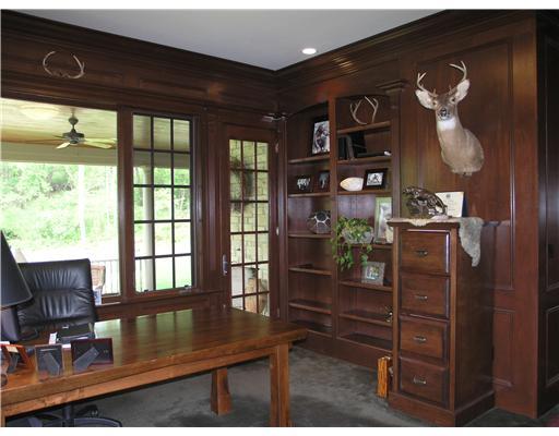 920 Settlers Ridge Road Fox Chapel, PA 15238 - Photo 12 of 18 Studio/Study/Office. Judges paneling and a built-in bookcase highlights the well-appointed study.