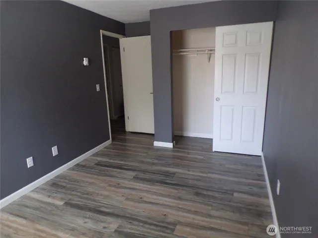 a view of wooden floor