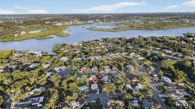a view of city and ocean