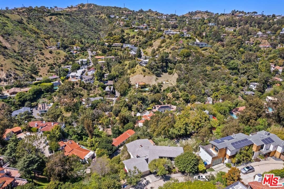 2221 Castilian Drive Los Angeles, CA 90068 - Photo 15 of 15 an aerial view of residential houses with outdoor space