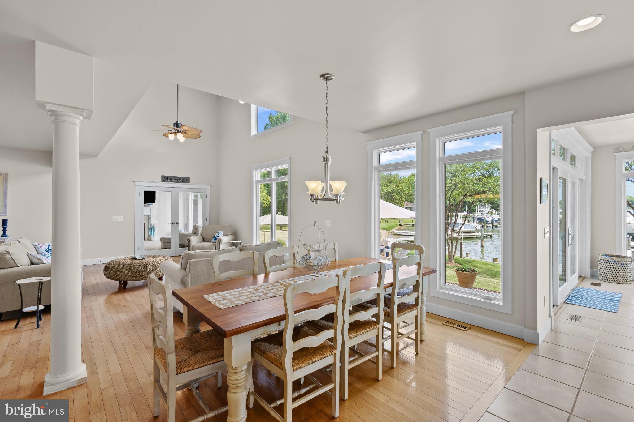 3733 Thomas Point Road Annapolis, MD 21403 - Photo 13 of 46 Dining area with water views