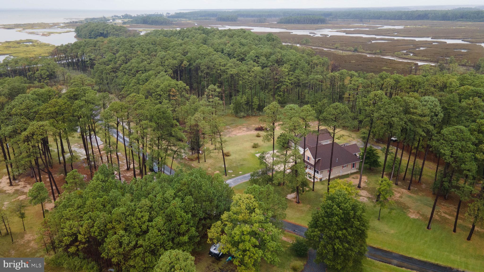 3313 Belfiore Road Church Creek, MD 21622 - Photo 19 of 70 an aerial view of residential houses with outdoor space and trees