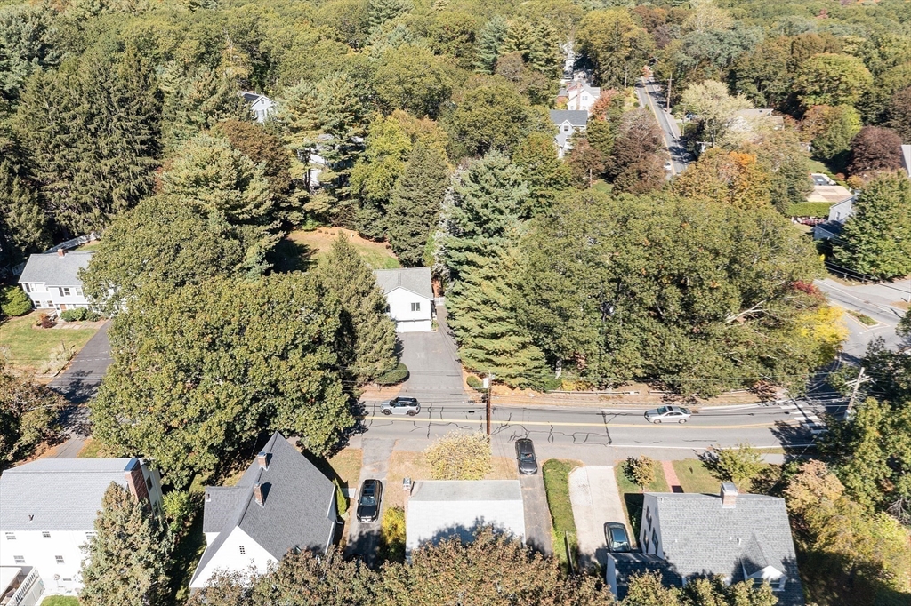103 North Hancock Street Lexington, MA 02420 - Photo 11 of 18 an aerial view of residential houses with outdoor space