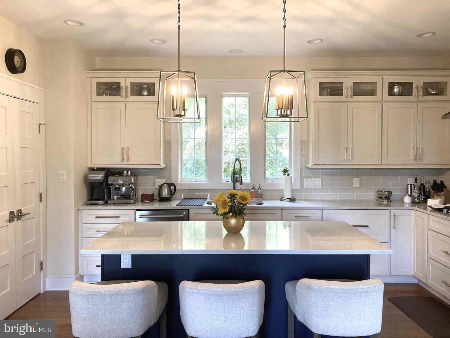 Gaither Road Sykesville, MD 21784 - Photo 3 of 8 Modern kitchen with elegant lighting.