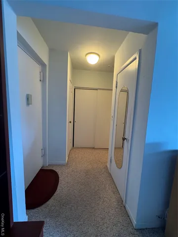 a view of closet area