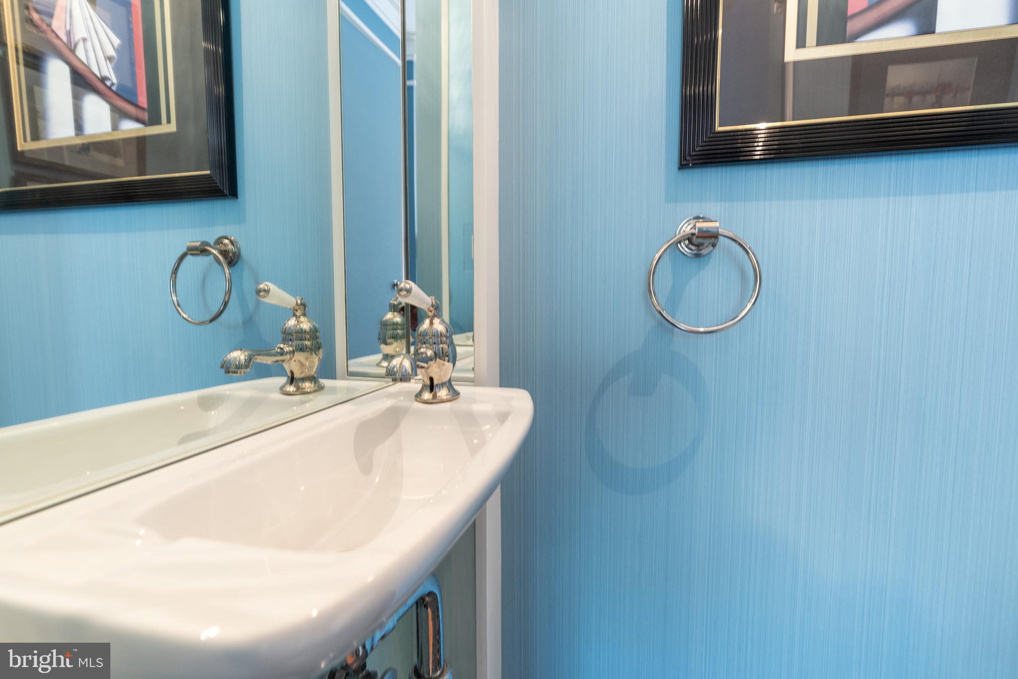 1507 33rd Street Northwest Washington, DC 20007 - Photo 12 of 42 MAIN LEVEL POWDER ROOM