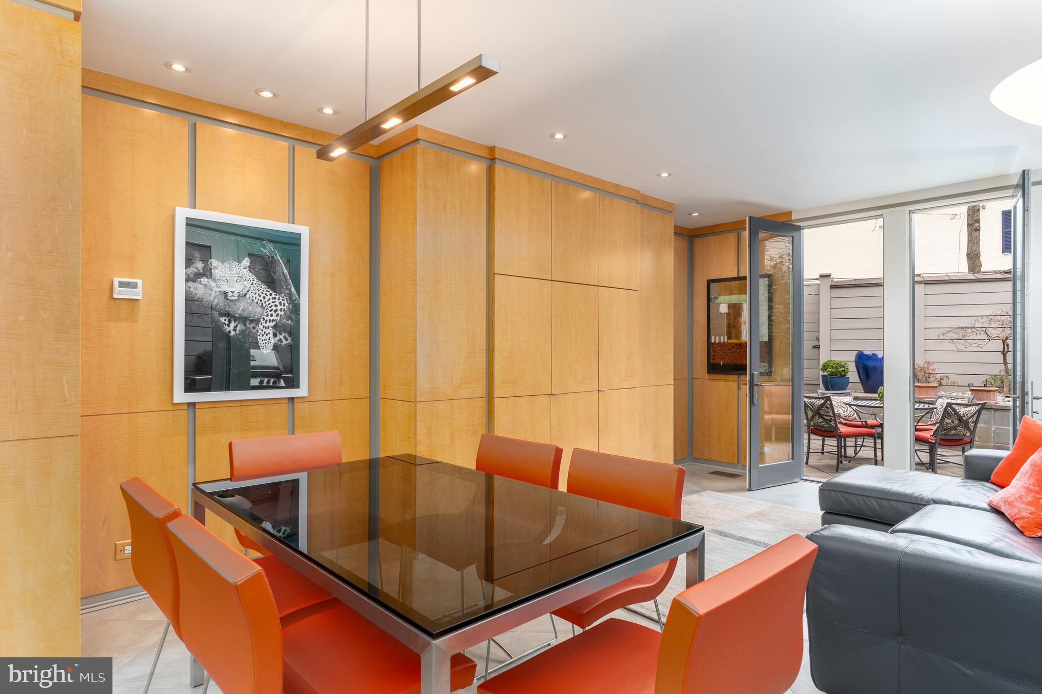1507 33rd Street Northwest Washington, DC 20007 - Photo 19 of 42 DINING AREA TO FAMILY ROOM