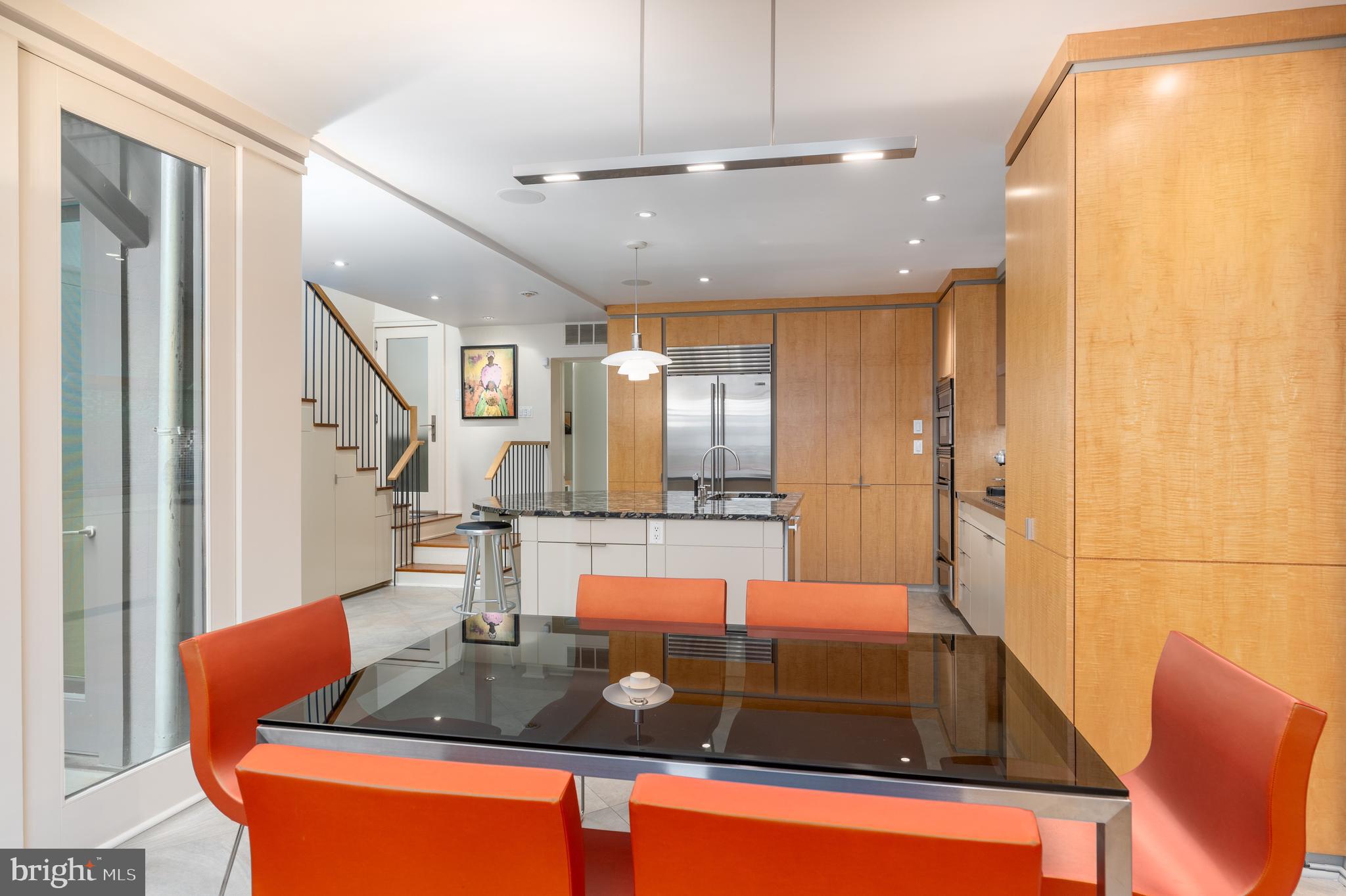 1507 33rd Street Northwest Washington, DC 20007 - Photo 20 of 42 DINING AREA TO KITCHEN
