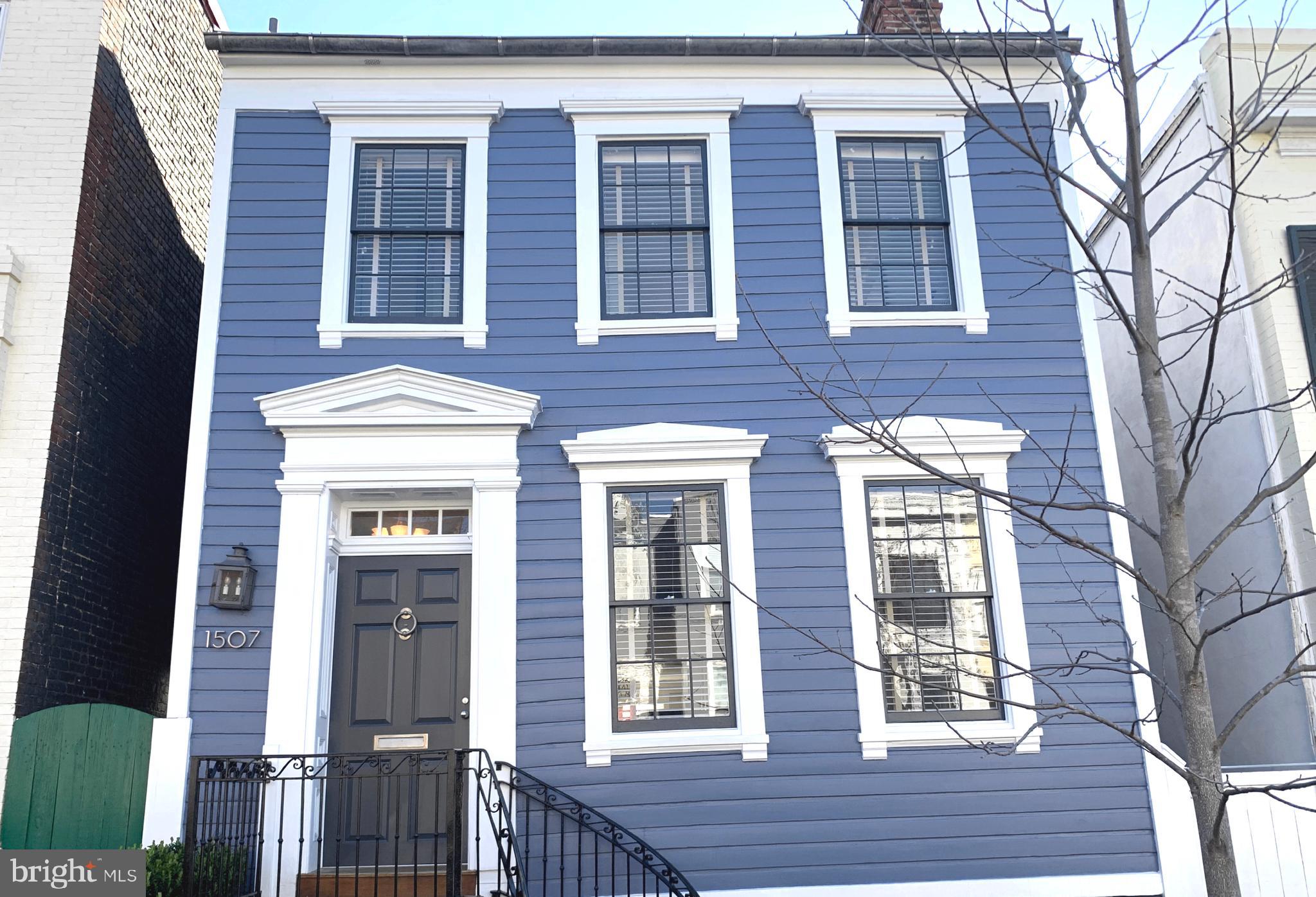 1507 33rd Street Northwest Washington, DC 20007 - Photo 2 of 42 FRONT EXTERIOR