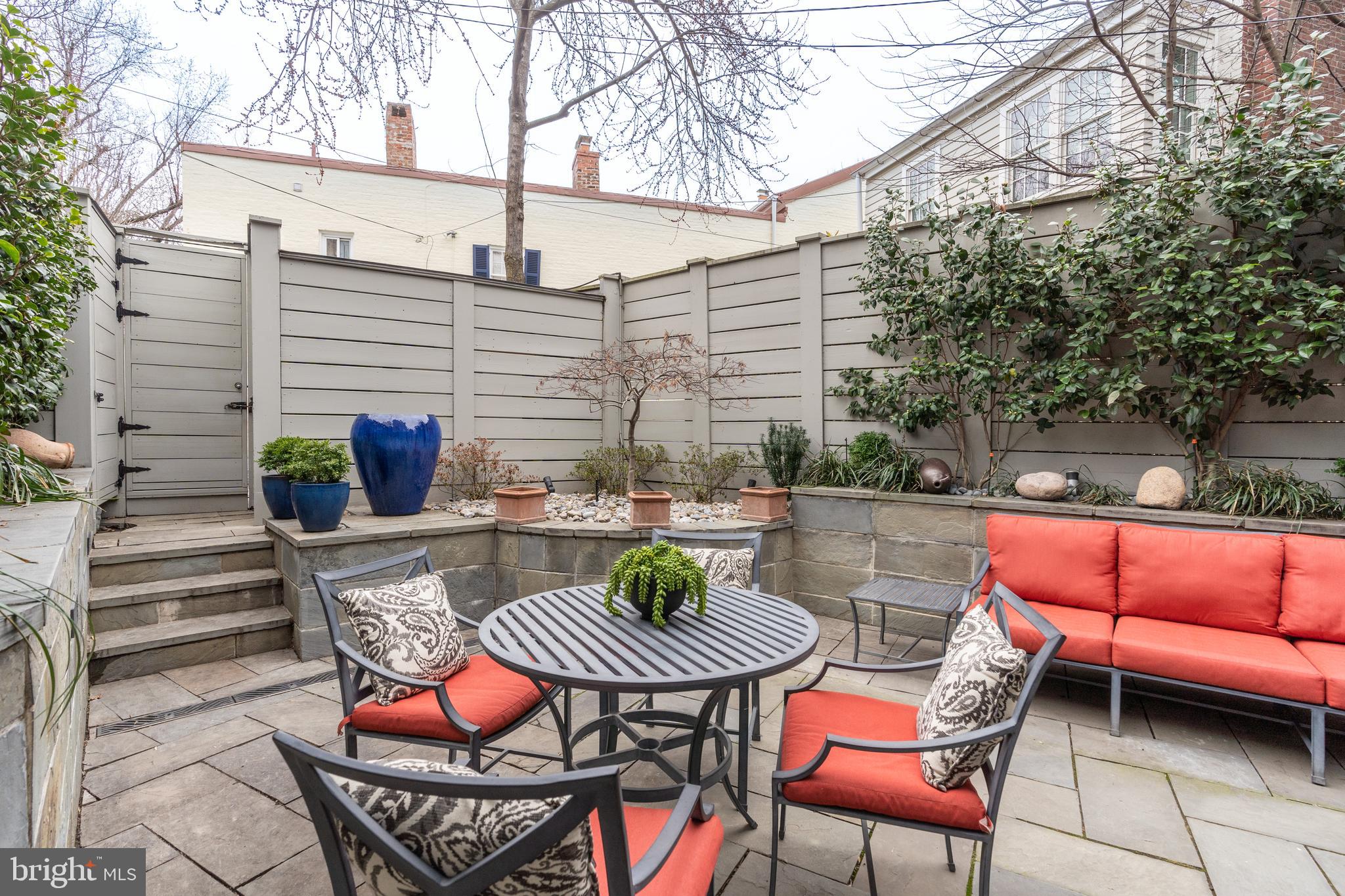 1507 33rd Street Northwest Washington, DC 20007 - Photo 23 of 42 REAR GARDEN