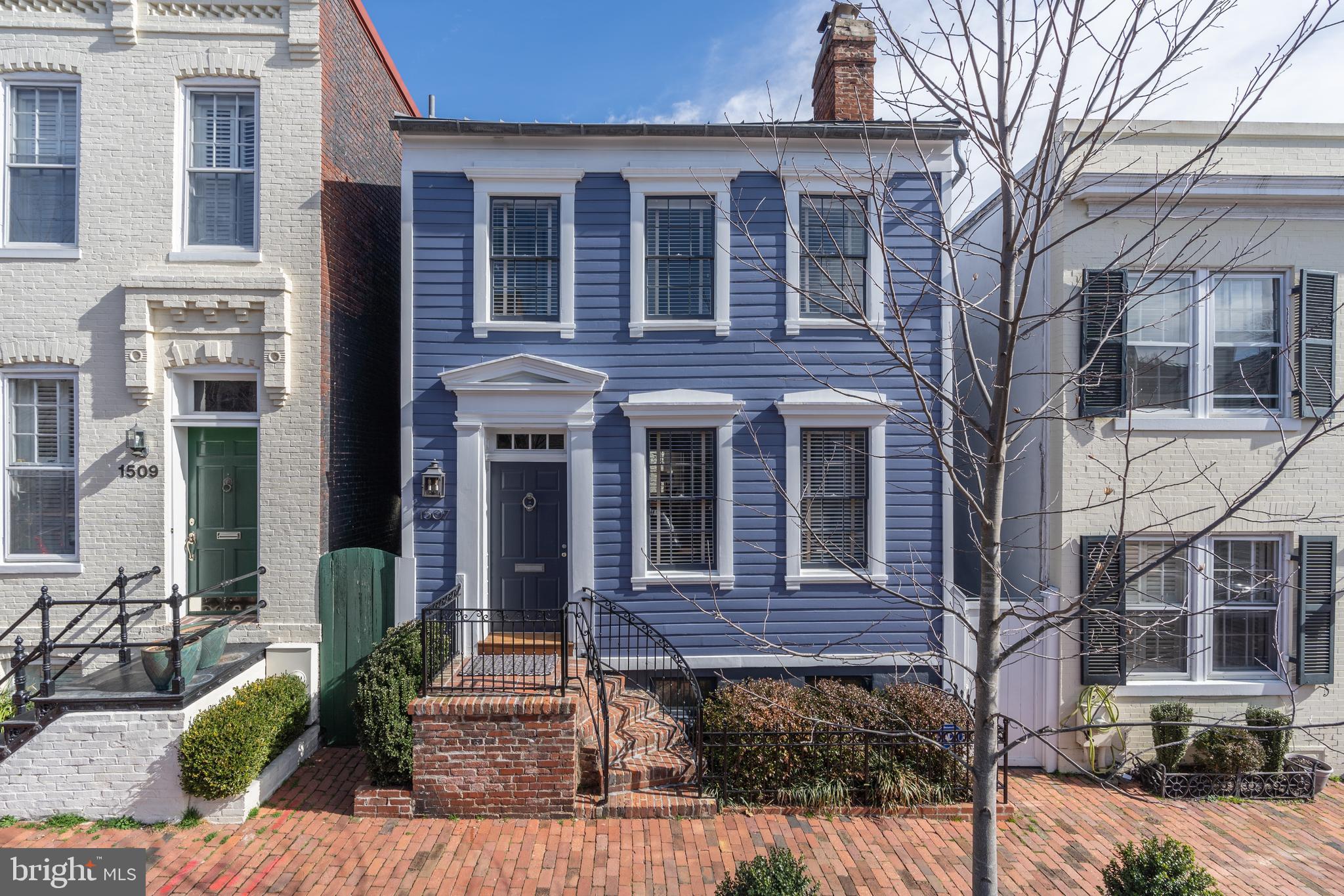 1507 33rd Street Northwest Washington, DC 20007 - Photo 3 of 42 FRONT EXTERIOR