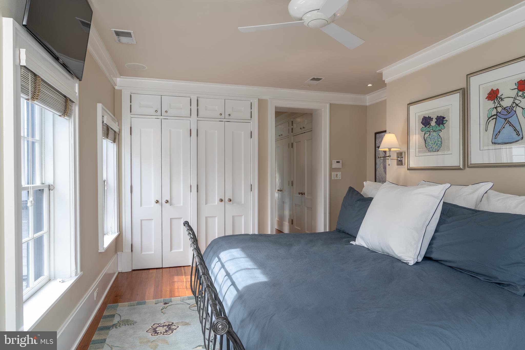 1507 33rd Street Northwest Washington, DC 20007 - Photo 31 of 42 PRIMARY BEDROOM AND ADDITIONAL CLOSETS