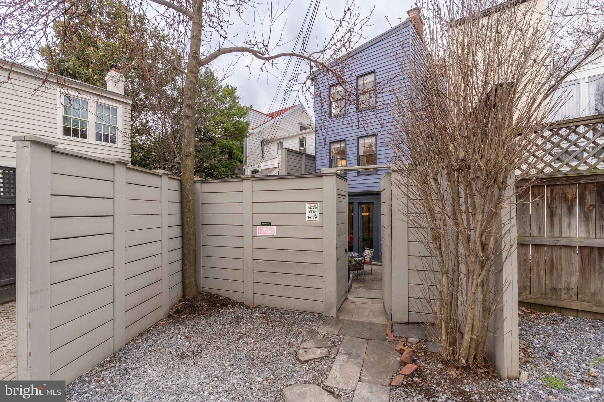 1507 33rd Street Northwest Washington, DC 20007 - Photo 41 of 42 REAR PARKING