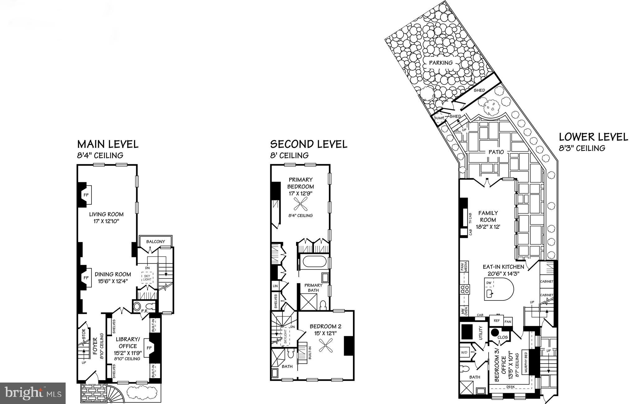 1507 33rd Street Northwest Washington, DC 20007 - Photo 42 of 42 FLOORPLAN