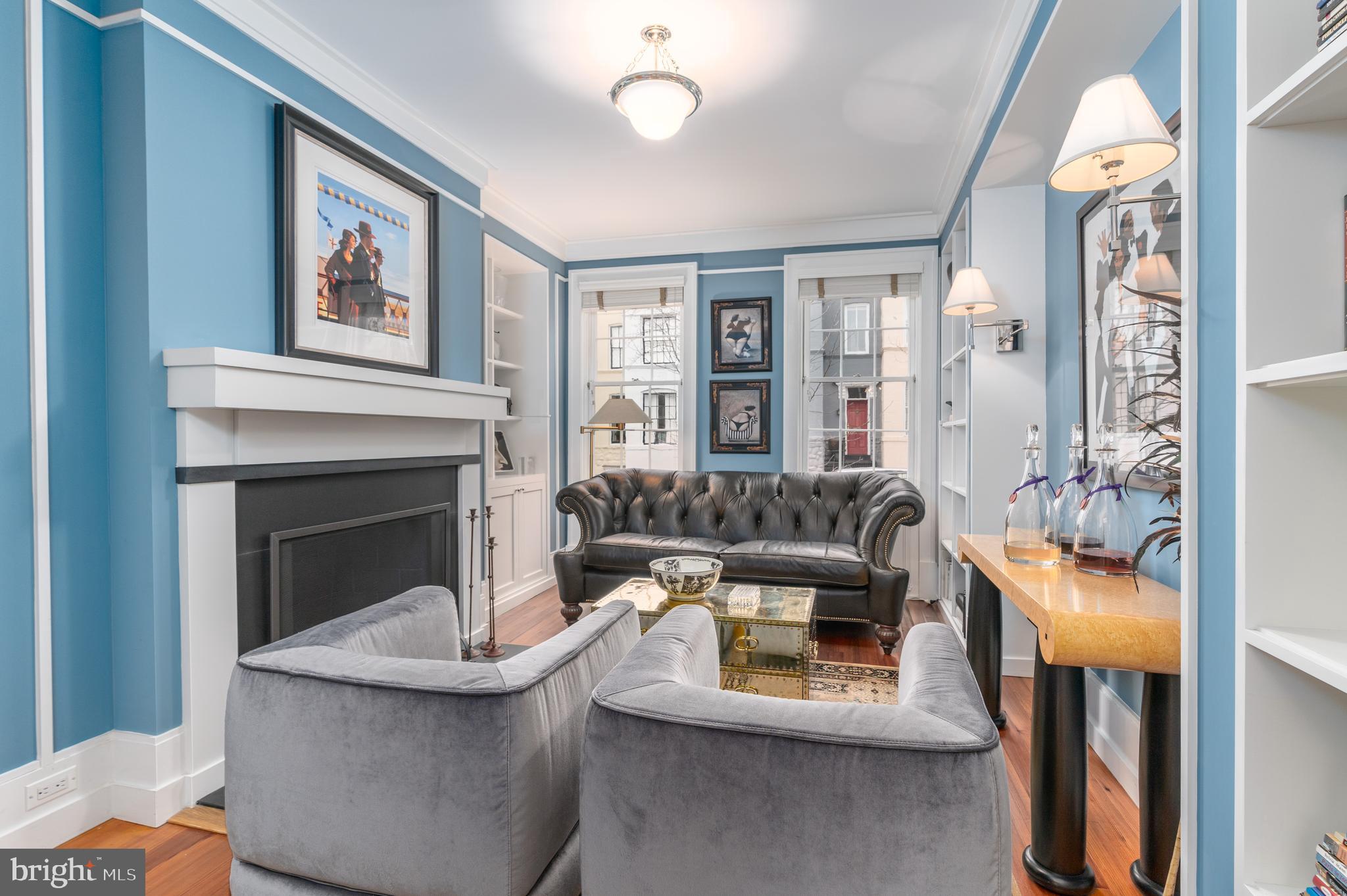 1507 33rd Street Northwest Washington, DC 20007 - Photo 9 of 42 LIBRARY/OFFICE