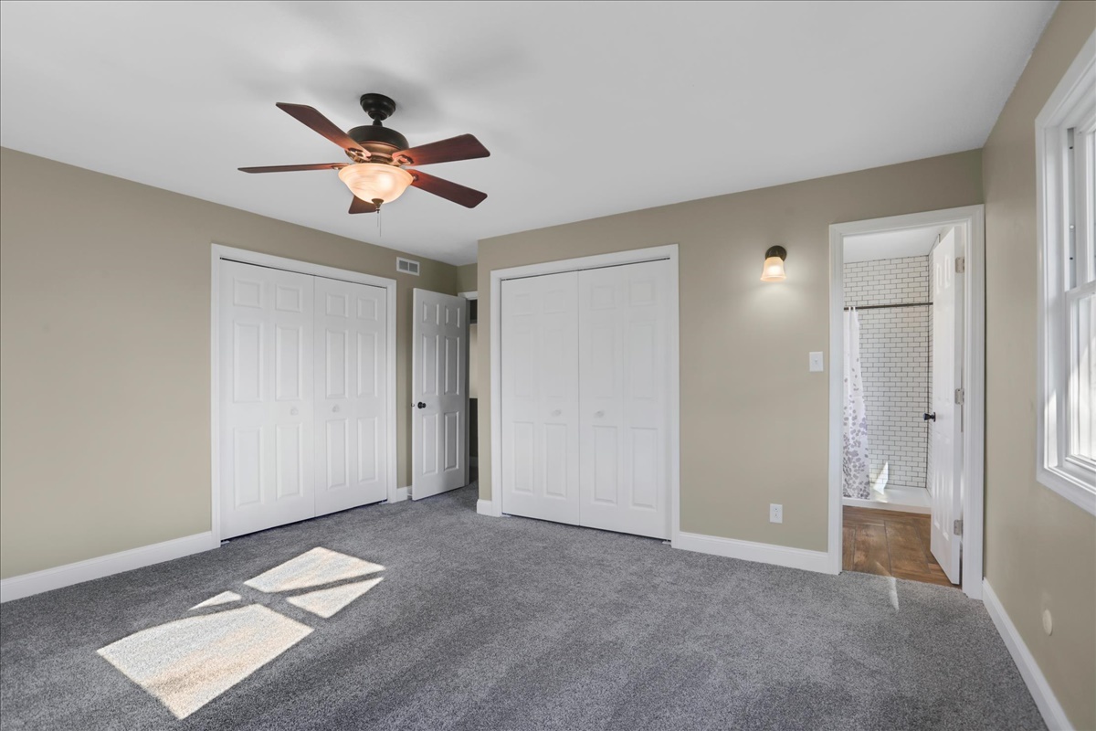 17105 Clinton Road Danville, IL 61834 - Photo 16 of 31 a view of room with window and ceiling fan
