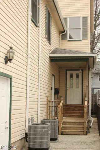 a view of a house with a large windows