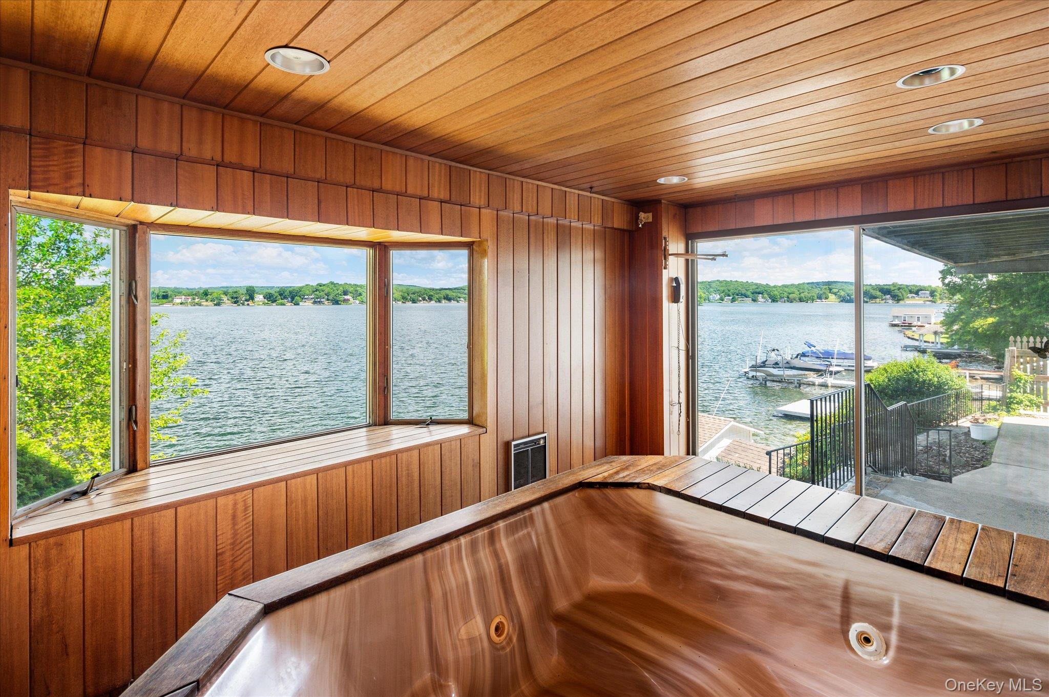 41 Tamarack Road Mahopac, NY 10541 - Photo 36 of 41 Most basements look at a wall. This one looks out over Lake Mahopac