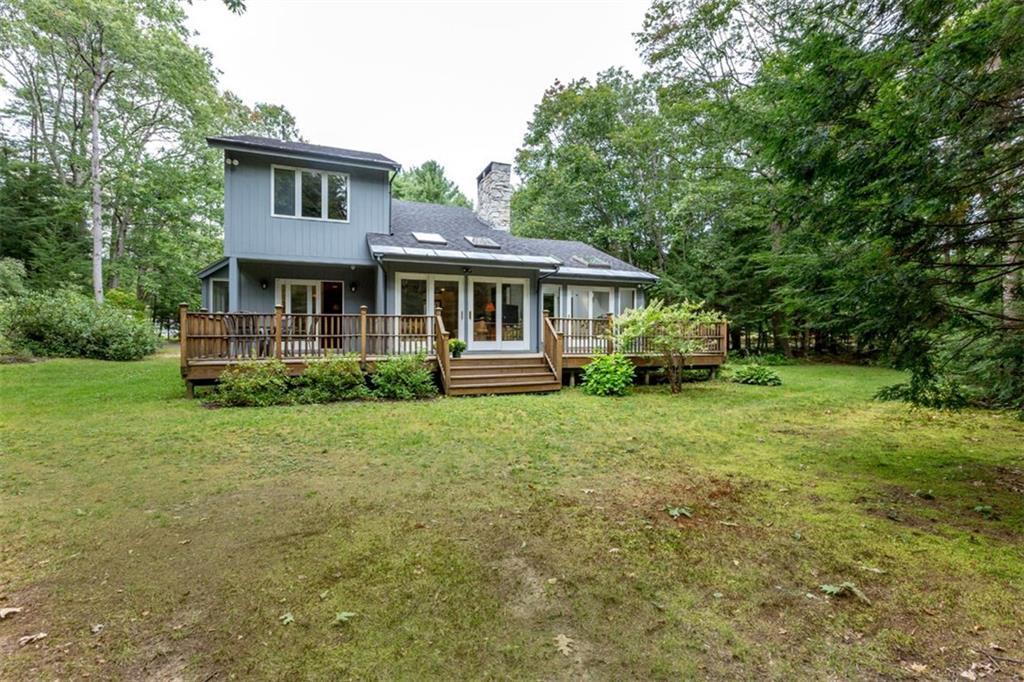 3 Oakridge Road Brunswick, ME 04011 - Photo 33 of 35 Expansive back deck for lounging or...