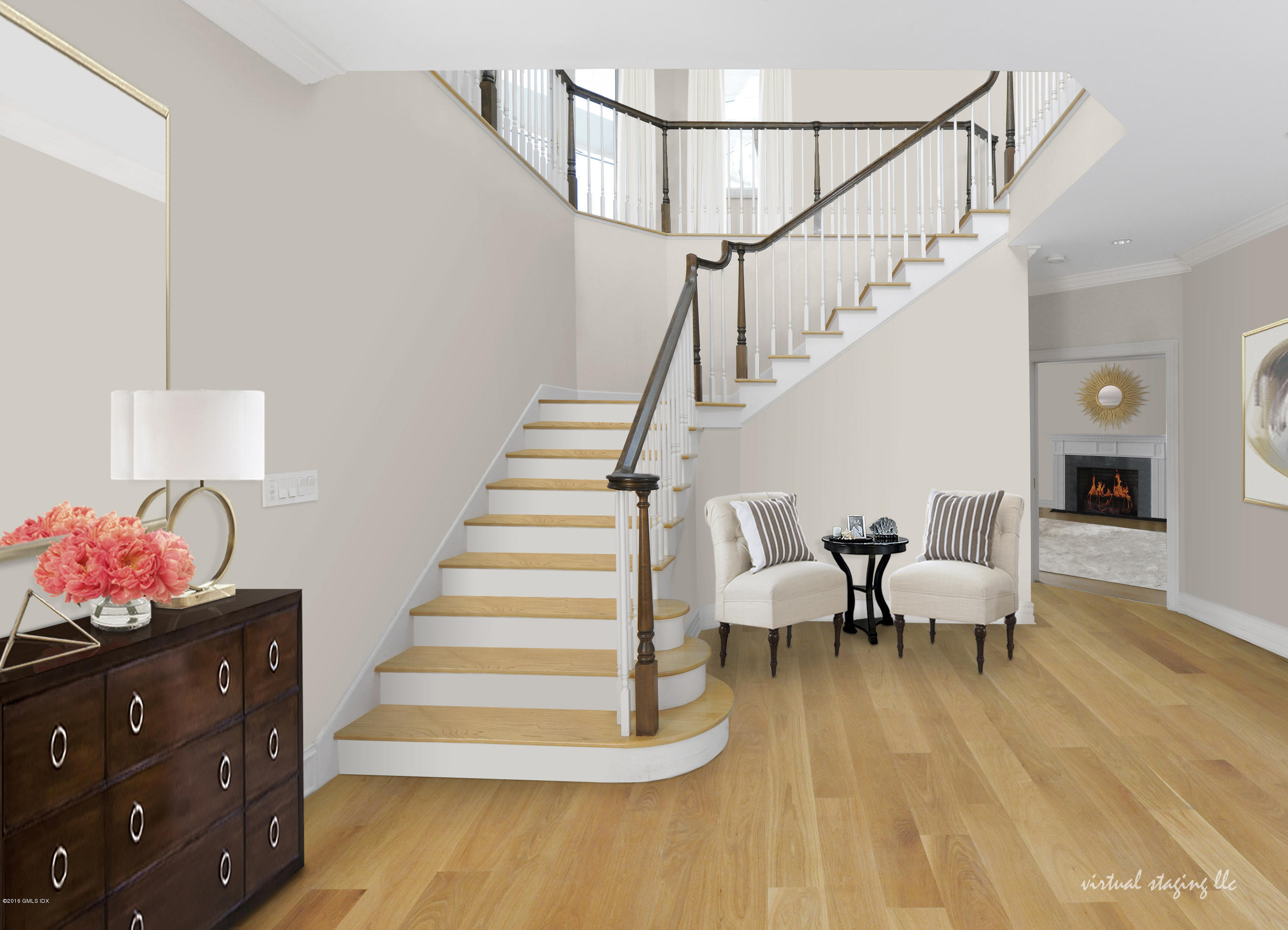 71 Byram Shore Road Greenwich, CT 06830 - Photo 7 of 32 a view of entryway and hall with wooden floor