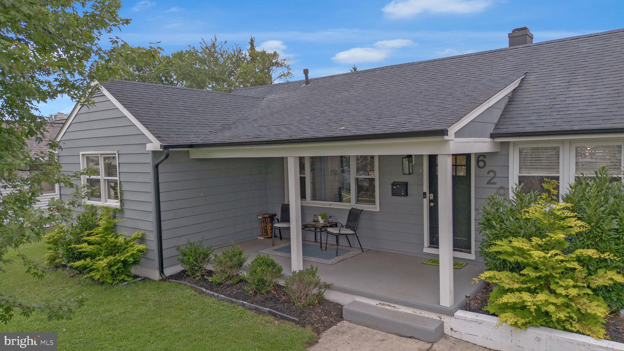 629 Polk Street Riverside, NJ 08075 - Photo 3 of 42 a house view with a garden space