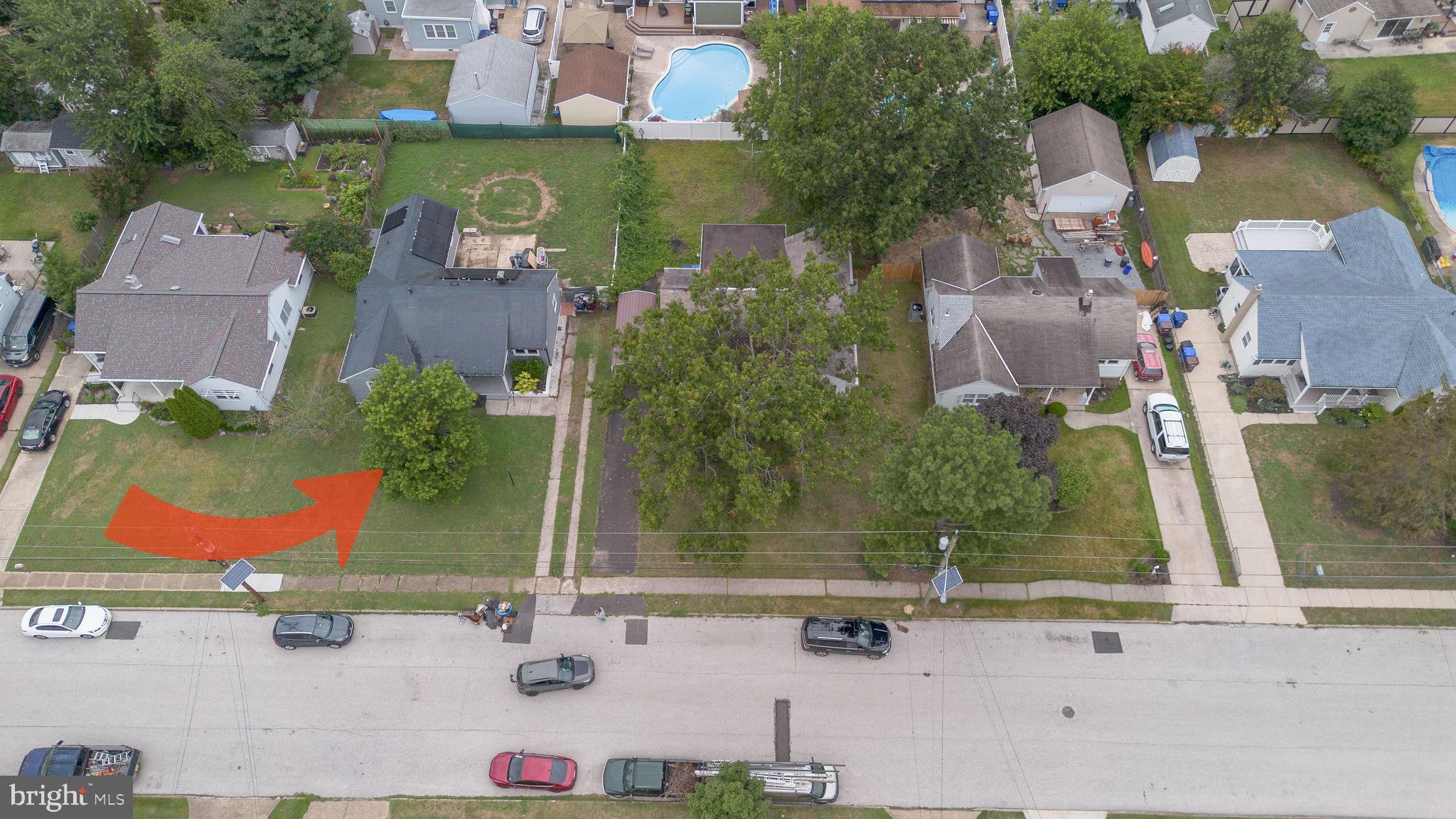 629 Polk Street Riverside, NJ 08075 - Photo 38 of 42 an aerial view of a house with outdoor space