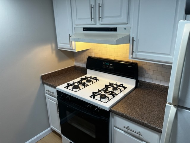 1800 Lavaca Street, Unit 607 Austin, TX 78701 - Photo 16 of 22 a kitchen with a stove and a refrigerator