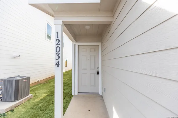 a view of a porch
