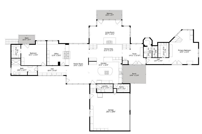540 Aguajito Road Carmel, CA 93923 - Photo 35 of 35 a picture of floor plan