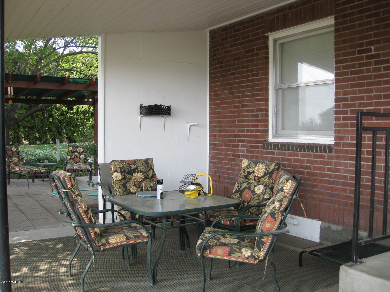 1530 North Outlook Road Outlook, WA 98938 - Photo 22 of 22 a view of a outdoor seating area with furniture and front door