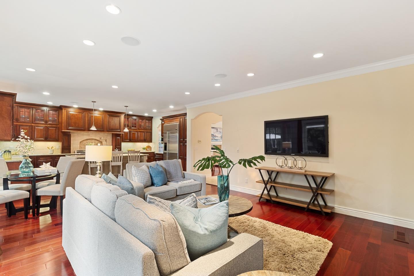 1665 Collingwood Avenue San Jose, CA 95125 - Photo 19 of 41 a living room with furniture and a flat screen tv