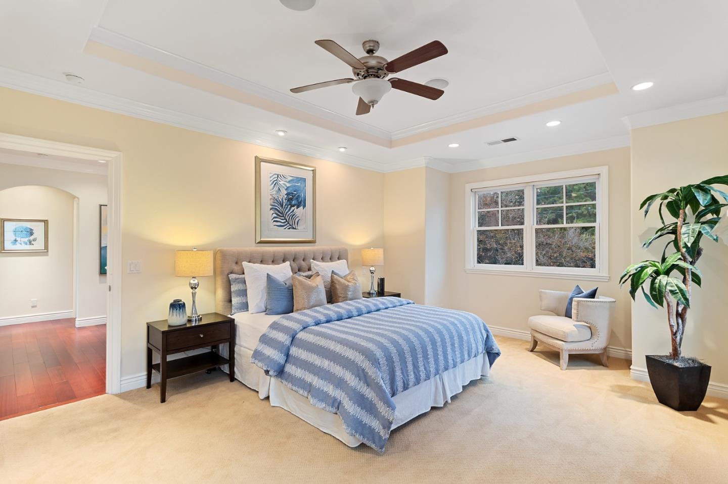 1665 Collingwood Avenue San Jose, CA 95125 - Photo 22 of 41 a bedroom with a bed couch and window