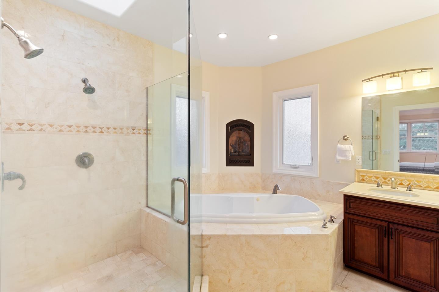 1665 Collingwood Avenue San Jose, CA 95125 - Photo 23 of 41 a bathroom with a tub sink and mirror