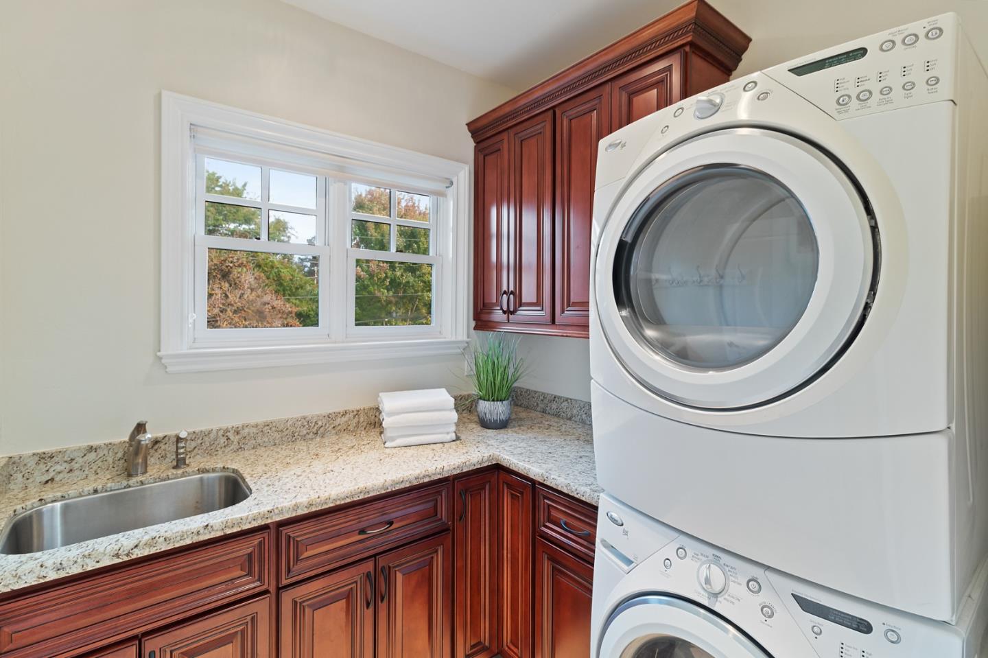 1665 Collingwood Avenue San Jose, CA 95125 - Photo 30 of 41 a utility room with sink dryer and washer