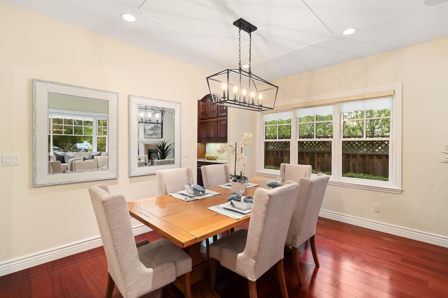1665 Collingwood Avenue San Jose, CA 95125 - Photo 10 of 41 a view of a dining room with furniture window and wooden floor