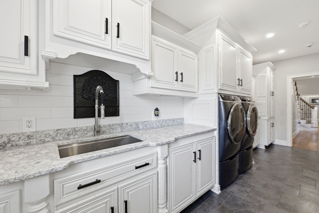 8 Fitch Farm Road Southampton, MA 01073 - Photo 30 of 42 a kitchen with stainless steel appliances granite countertop a sink and cabinets