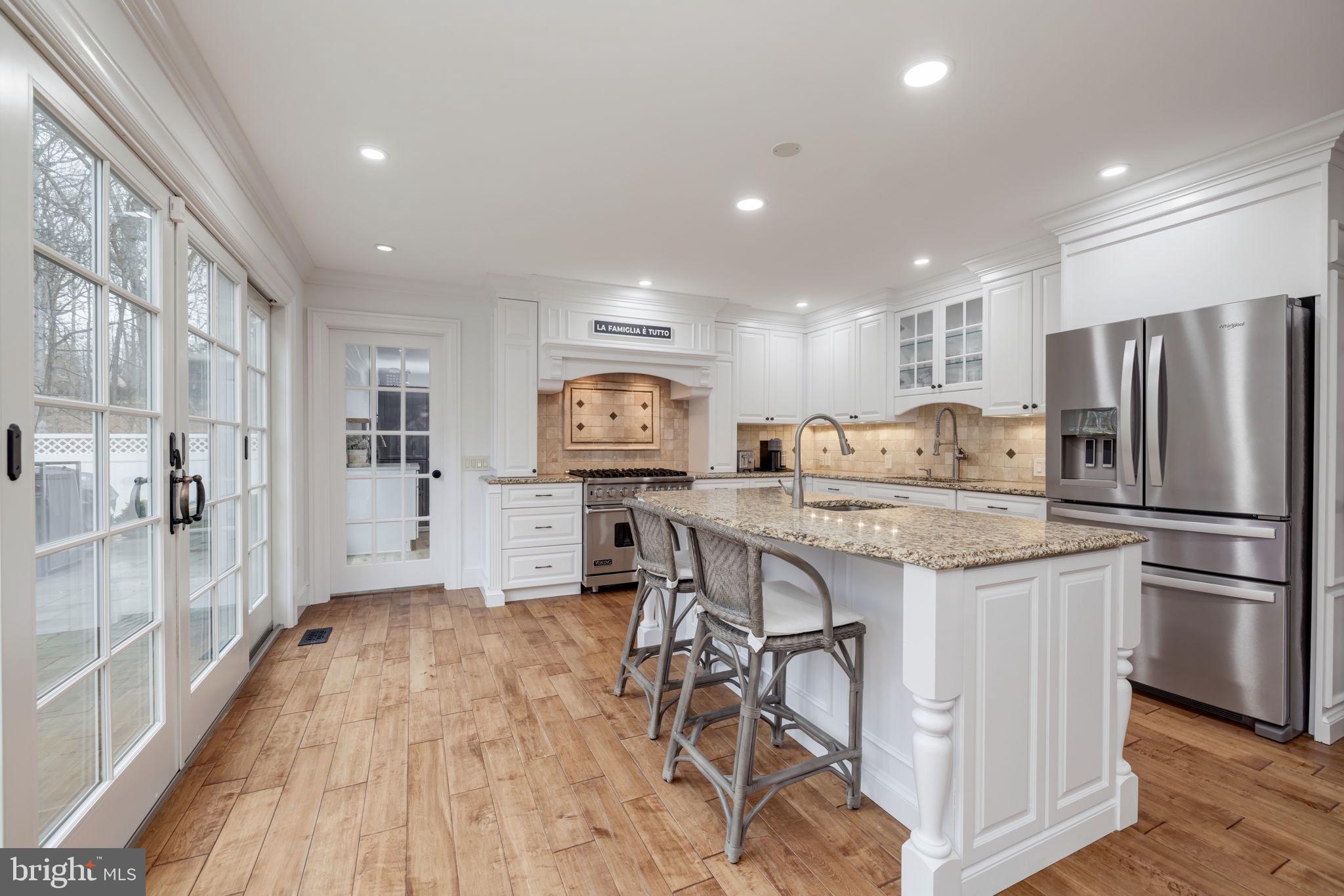 8701 Belmart Road Potomac, MD 20854 - Photo 8 of 39 Gourmet Kitchen with Stainless Steel Appliances