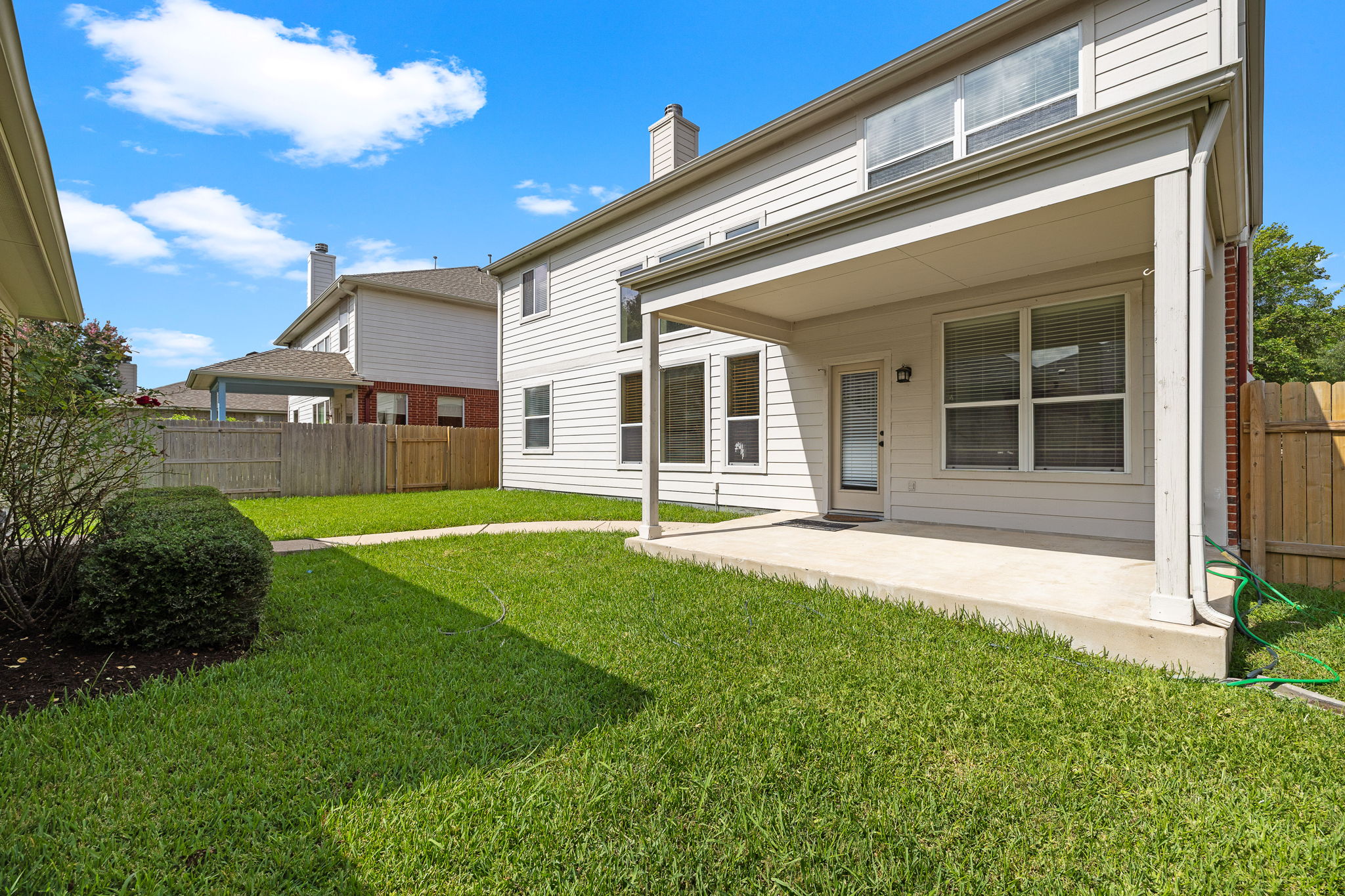 676 Rusk Road Round Rock, TX 78665 - Photo 32 of 35 Covered back patio