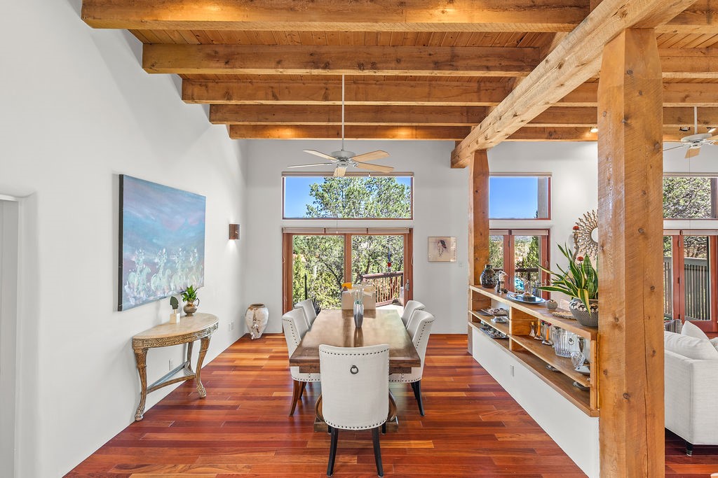 111 The High Road Santa Fe, NM 87507 - Photo 5 of 37 Dining room