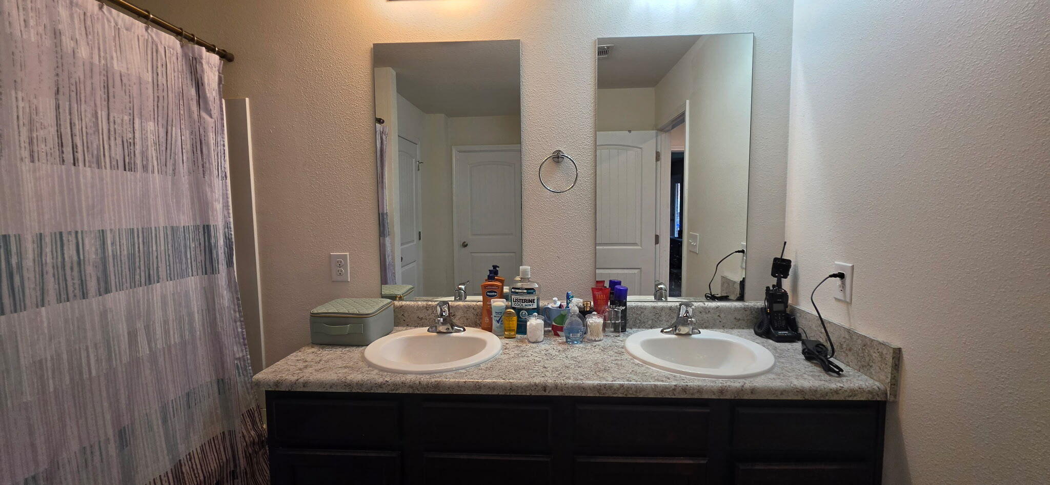 809 Moorhen Way Crestview, FL 32539 - Photo 16 of 24 a bathroom with a granite countertop sink and a mirror