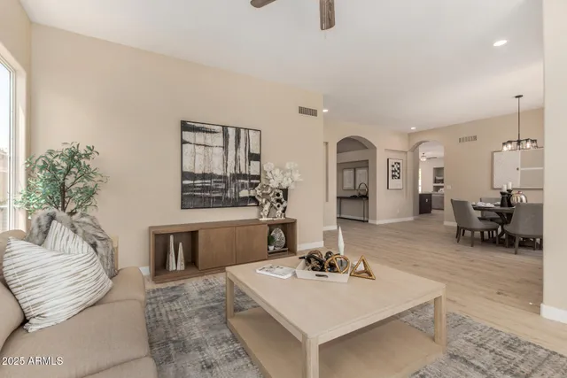 an empty room with white walls and empty space