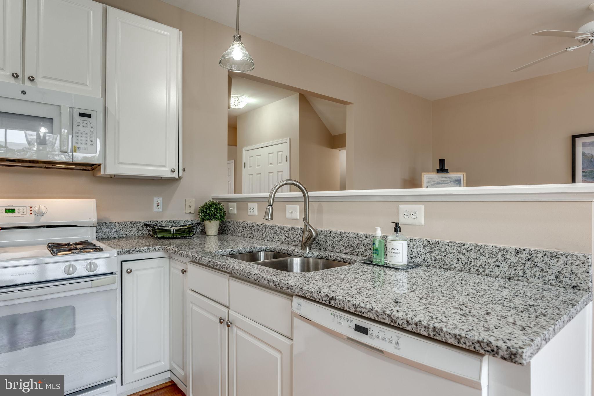 11119 Little Compton Drive Reston, VA 20191 - Photo 27 of 87 NEW Granite, SS double sink, faucet & Microwave.