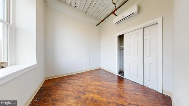 a view of hallway with window