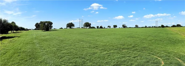 a view of a green field