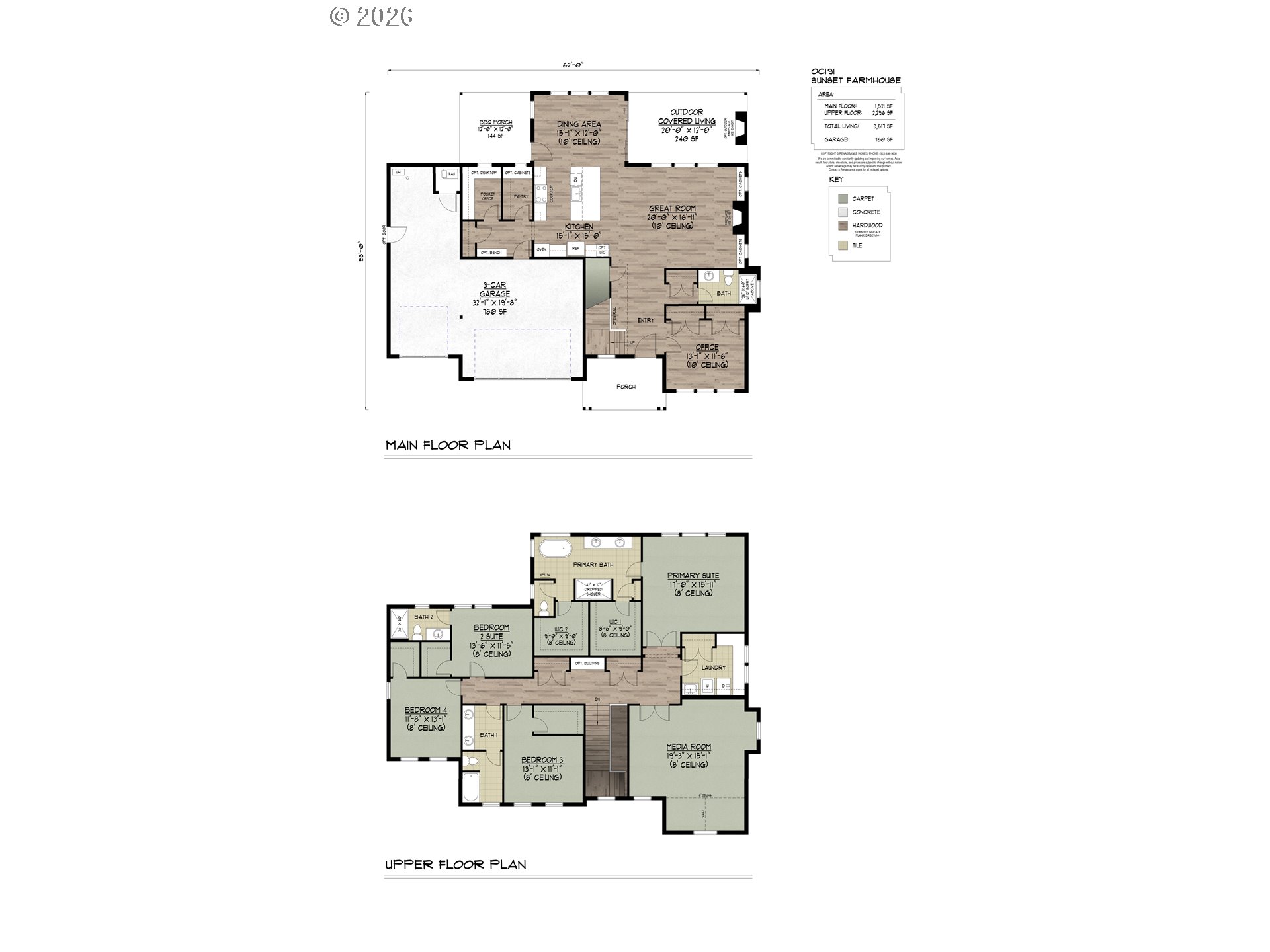2764 Glenhaven Road Lake Oswego, OR 97034 - Photo 27 of 27 Floor Plan