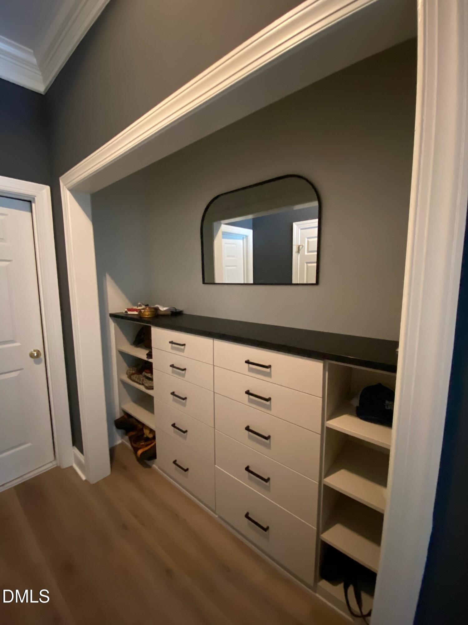 200 South Dawson Street, Unit 306 Raleigh, NC 27601 - Photo 15 of 24 a view of an empty walk in closet